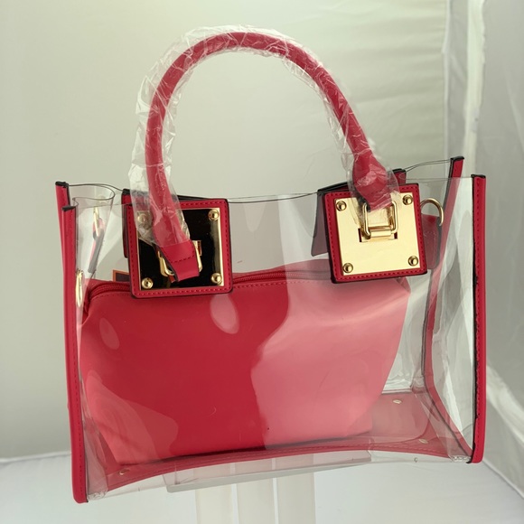 Transparent Clear Tote Bag With Handle - Picture 5 of 7